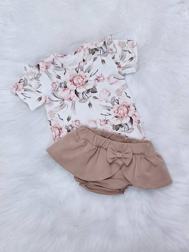 Bambarillo Bloomers bawełniany beżowy