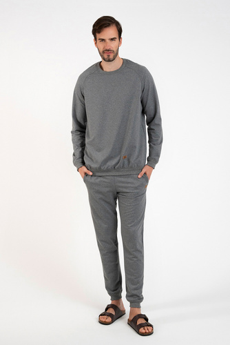 Hektor Komplet męski Italian Fashion - średni melanż