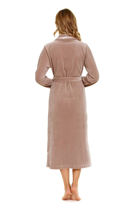 Szlafrok damski Doctor Nap SWO.1078- beige