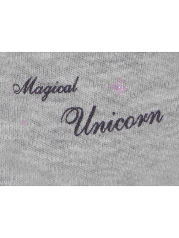 "Unicorn" Terjan Spodenki bawełniane - szary