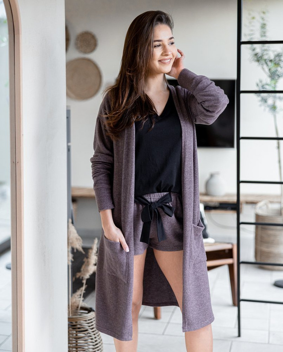 Milee Brown Kardigan Sensis -brown