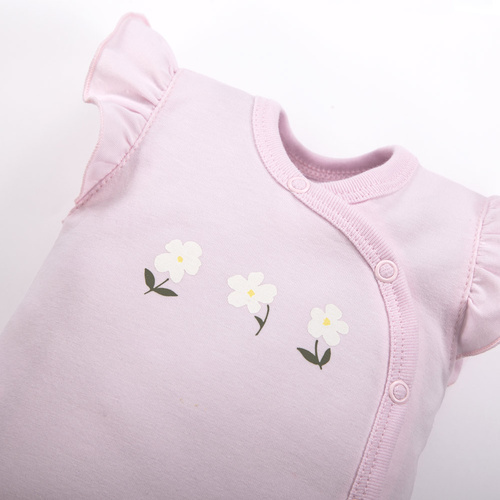 Strawberry & Love Eevi Body kopertowe z krótkim rękawem