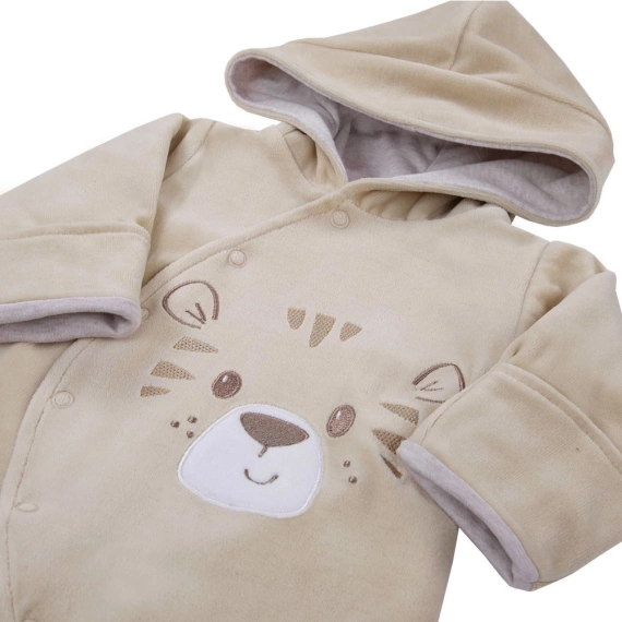 "Baby Love" Ewa Klucze Pajac welurowy - niebieski