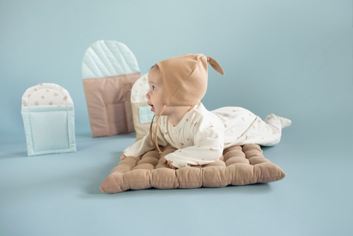 Wooden Pony Pinokio Wiązana Czapka niemowlęca - brąz