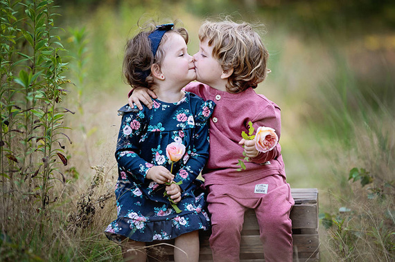 "Rose Bonica" Makoma Sukienka z falbanką