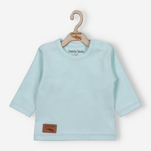 Lagarto Verde Bluzka gładka - niebieski