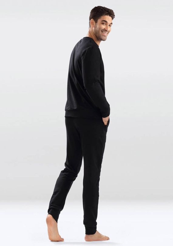 Justin Komplet Męski Dkaren czarny