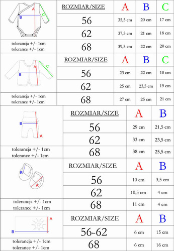 Komplet chrzcielny 5-częściowy nadruk 169061 Nicol - biały