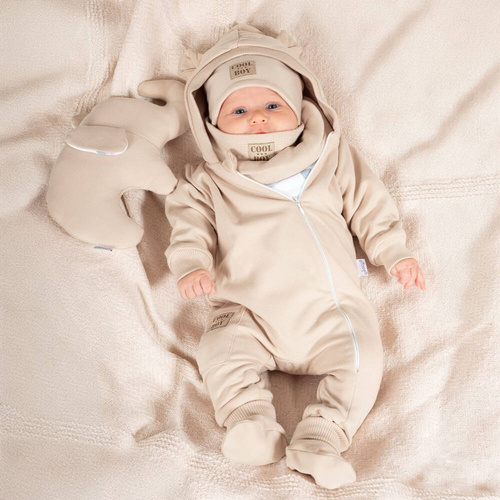 210272 Teddy Nicol Pajacyk dresowy z podszewką