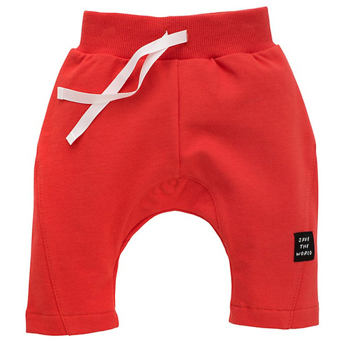 Spodnie niemowlęce "OCEAN'S DREAM" Pinokio czerwone