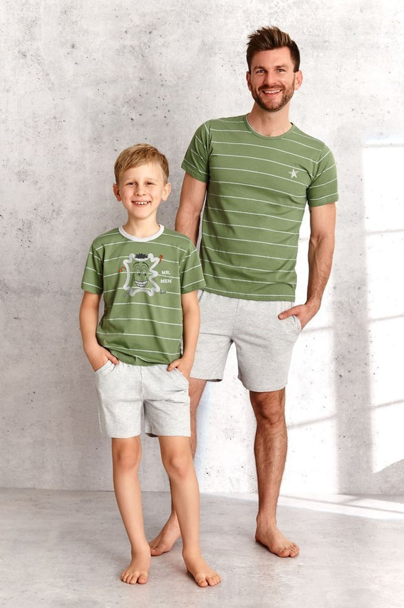 2522, 2523 Karolek Taro piżama chłopięca - 02 zielony