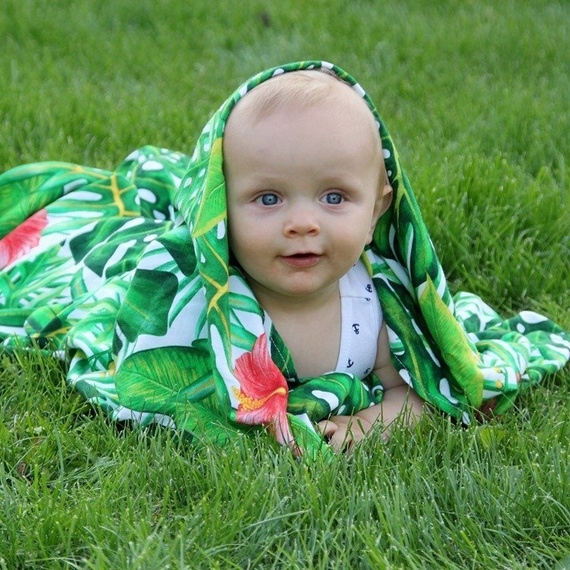 Otulacz 100% Bamboo Woodland- Makaszka