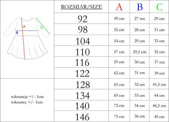 216167 Lala Nicol Sukienka bawełniana