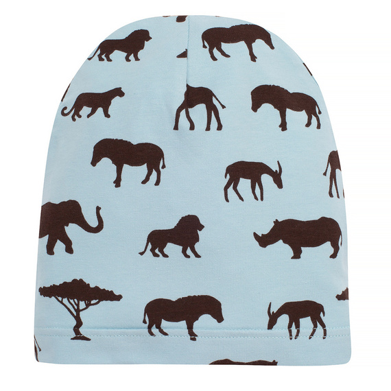 Safari Pinokio Czapka - niebieski afryka