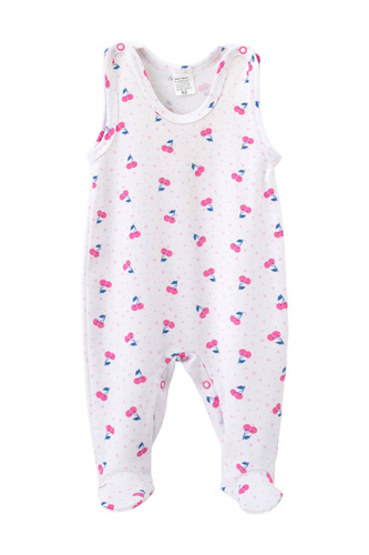 Śpiochy niemowlęce Martex wisienki bawełniane | Wygodne ubranko dla niemowląt