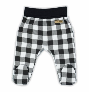 Półśpioch niemowlęcy 163354 "Bunny Kratka" Nicol - czarny/biały