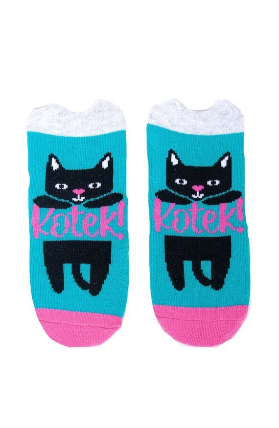 Skarpetki dla dziewczynki SKC/3D 10 Aplikacja YO! mix kolor