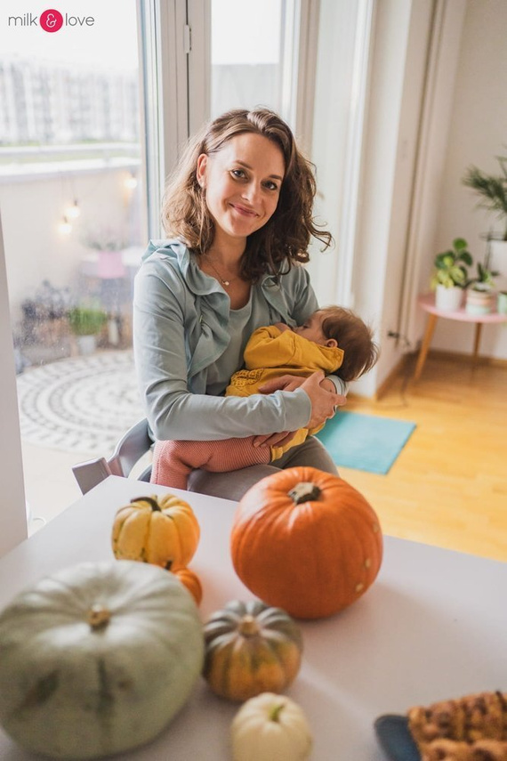 Milky Waves Milk&Love Bluzka do karmienia dusty cedar