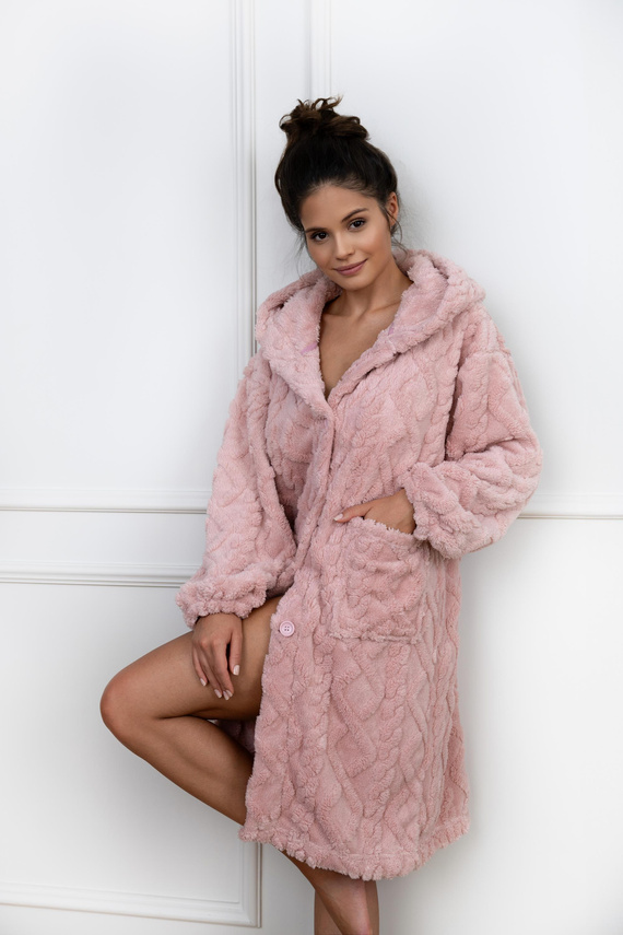 Bethany Szlafrok damski Sensis - brudny róż