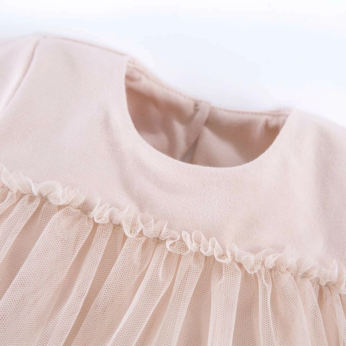 Ceremony Eevi Sukienka tiulowa - beżowy