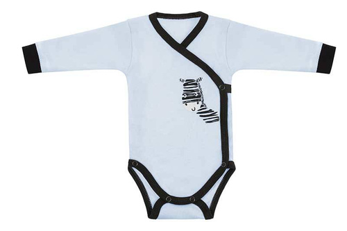 Komplet 2-częściowy "Zebra" Terjan - niebieski