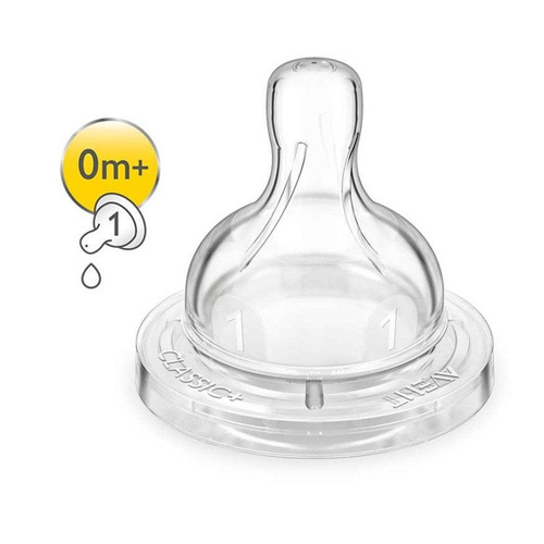 Smoczek do karmienia mini Classic 0m+ Avent - 2szt
