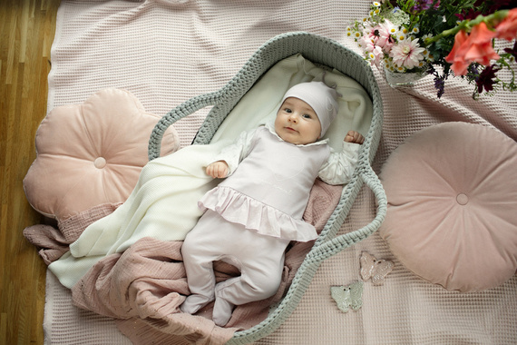 Charlotte Pinokio Czapka niemowlęca - fiolet