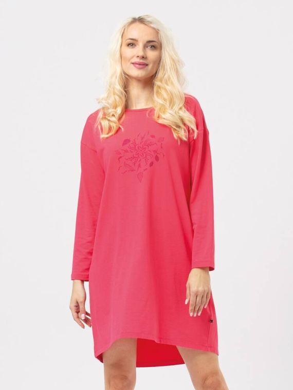 LND 928 Koszula damska Key malinowy