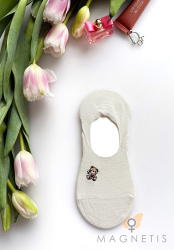 Magnetis YN-251132 – baleriny damskie z wiskozy z silikonem