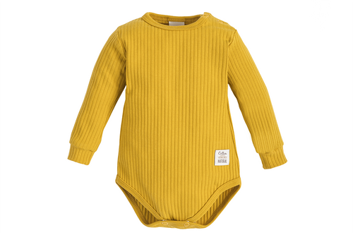 "Natural Harmony" Makoma Body niemowlęce z długim rękawem honey