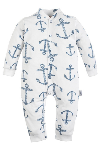 "BLUE SEA" Makoma Pajac niemowlęcy