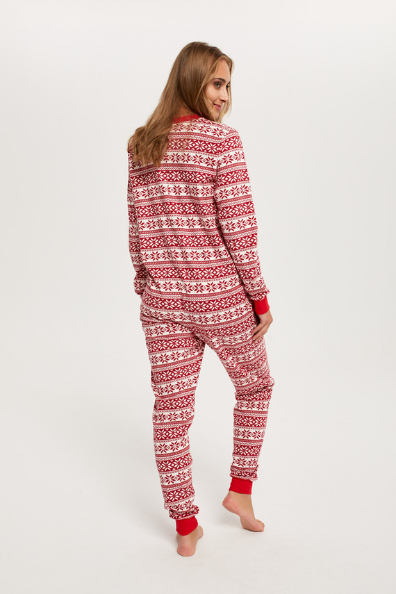 Alaska Kombinezon damski Italian Fashion- czerwony