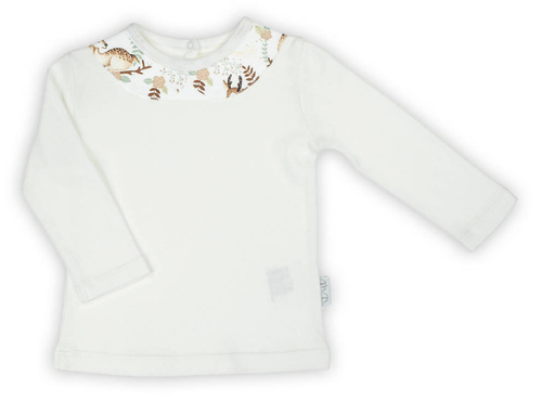 Bluzka z długim rękawem 187139 Bibi Nicol - kremowy