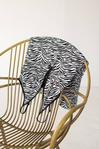 746 Savannah Koszulka nocna De Lafense - biały-czarny	