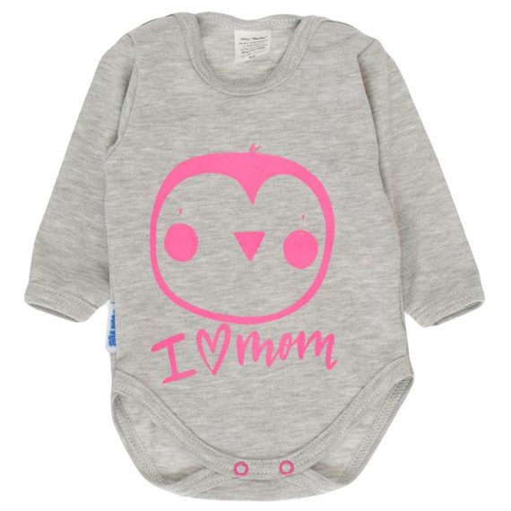 Body niemowlęce Pingwin Martex turkusowe