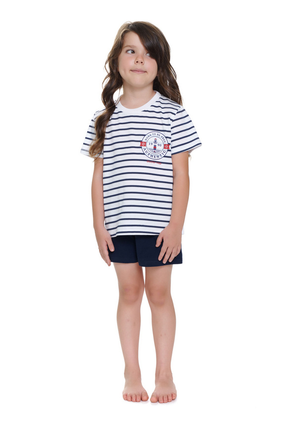 Piżama dziecięca 5352 Unisex Doctor Nap - marine