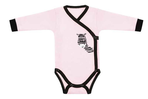 Komplet 2-częściowy "Zebra" Terjan - różowy