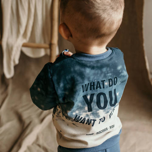 Jump Eevi Bluza dla chłopca - szary/niebieski