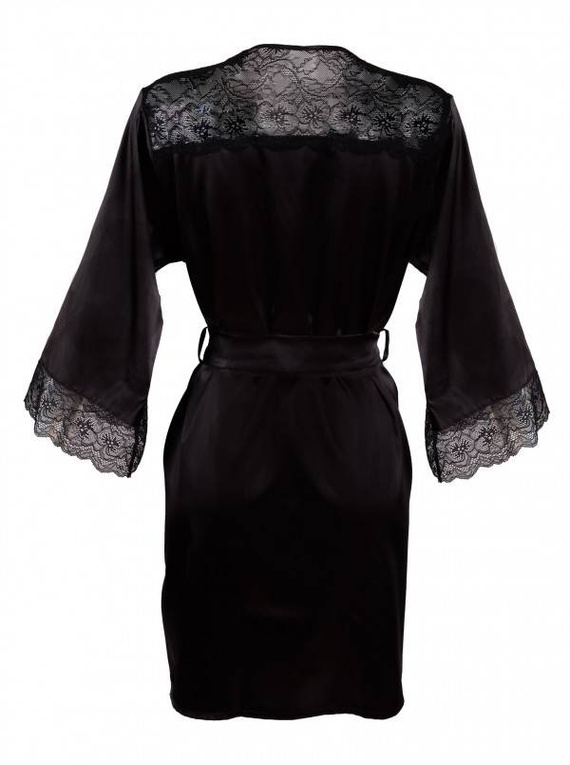 Nikola Podomka Szlafrok Damski Dkaren - czarny