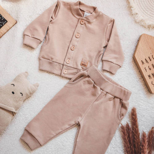 Antoś Martex Komplet chłopięcy beżowy