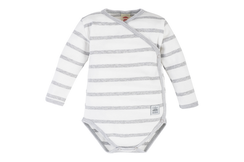 "Greco" Makoma Body dzidziuś z długim rękawem biały