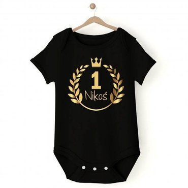 Body krótki rękaw "ROCZEK" Moocha czarny