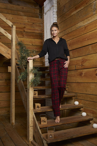 Піжамні штани жіночі Ordesa Italian Fashion Damskie - принт