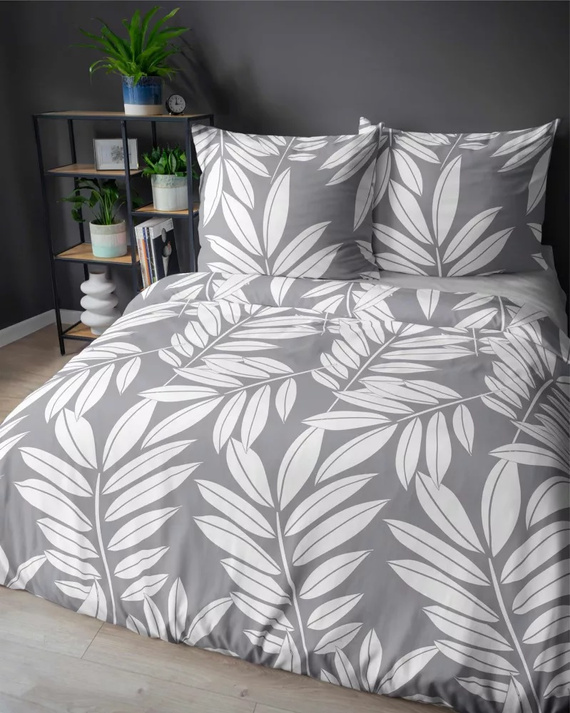 4964A Pościel bawełniana liście Detexpol