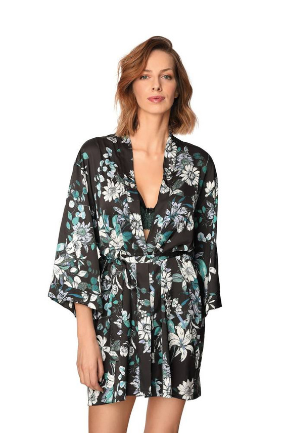 Xena Podomka Szlafrok Damski Nipplex - zielony