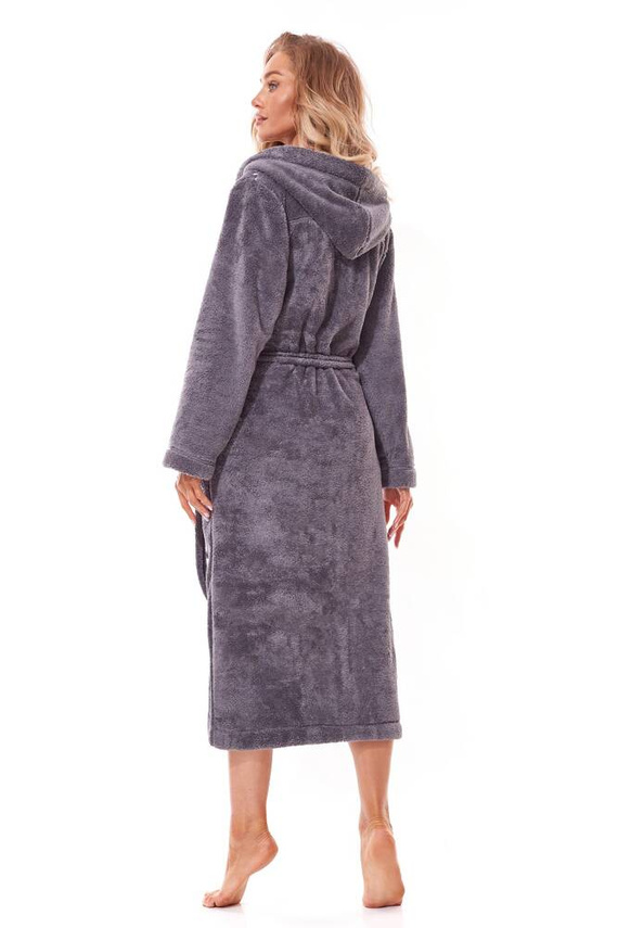 2321 Lili Szlafrok Damski długi L&L - onyx