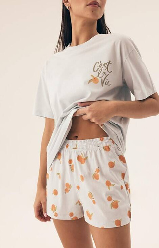 42684 Naranja Piżama Damska Henderson - pale blue