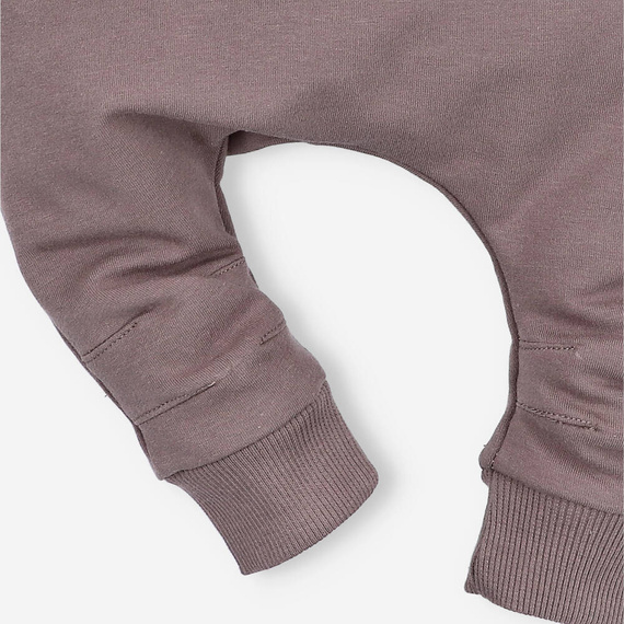 Sweets Koala Spodnie dresowe z bawełny organicznej Nini czekoladowy