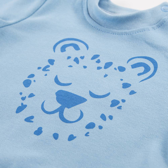 Nature Ewa Klucze Bluzka chłopięca- niebieski