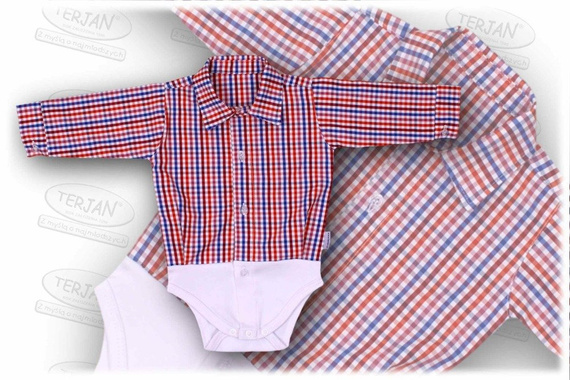 Koszulo- body długi rękaw Terjan białe